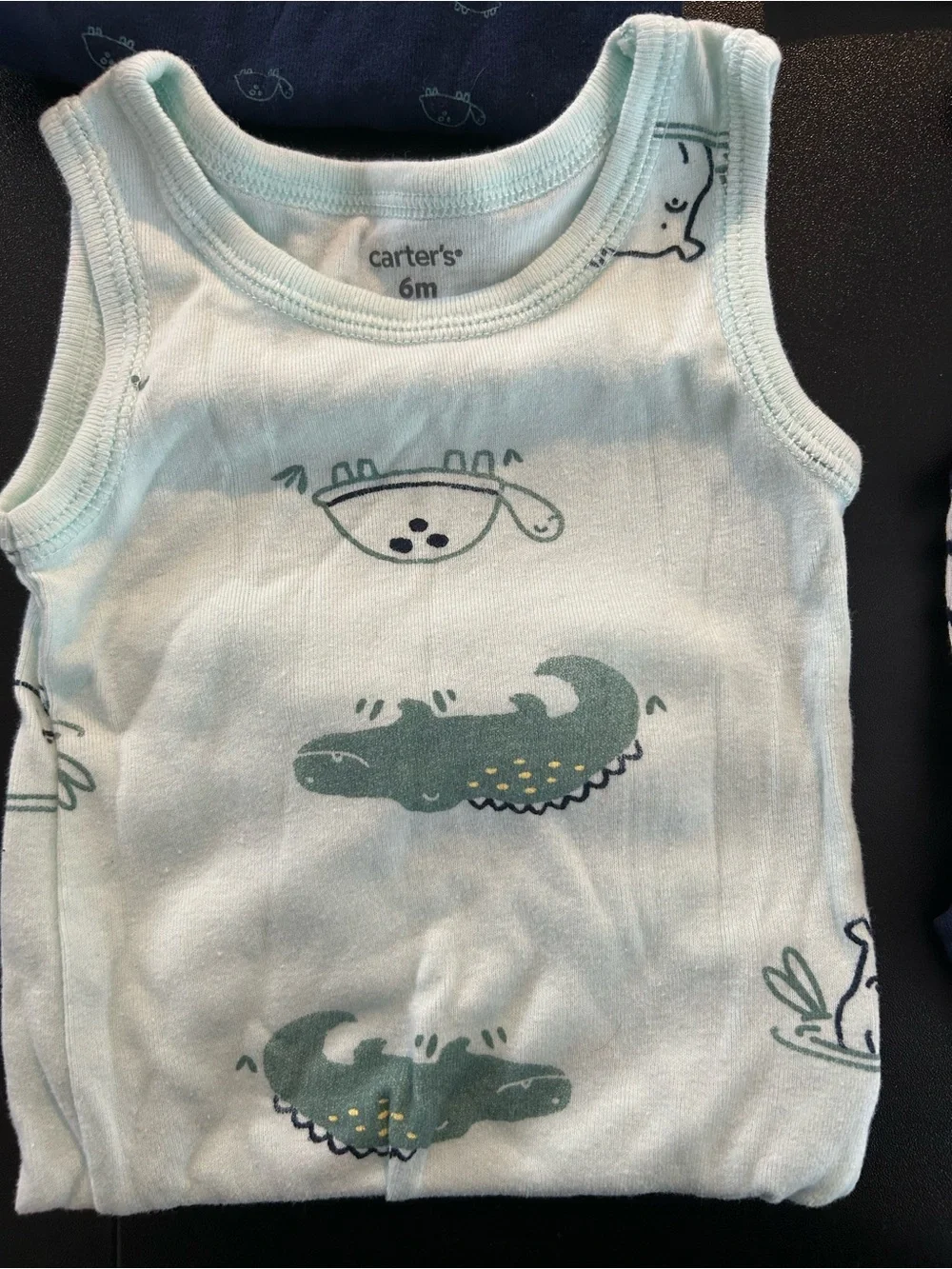 4 set carters onesies 6 months